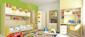 Детская комната Клаксон (Бежевый/корпус Клен) в Красноярске - krasnoyarsk.katalogmebeli.com | фото 5