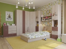 Детская комната Лимбо-1 в Красноярске - krasnoyarsk.katalogmebeli.com | фото 2