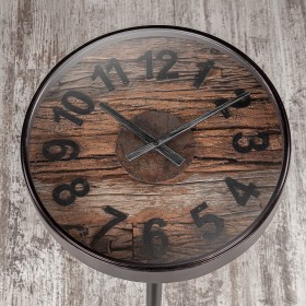 Журнальный столик-часы Слипер (ширина 470 мм) в Красноярске - krasnoyarsk.katalogmebeli.com | фото