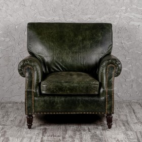 Кресло кожаное Лофт Аристократ (ширина 1070 мм) в Красноярске - krasnoyarsk.katalogmebeli.com | фото 9