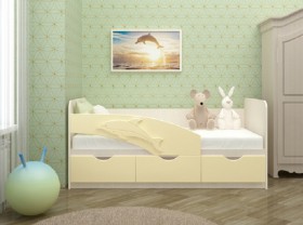 Кровать детская 1,6м Дельфин (Розовый металлик) в Красноярске - krasnoyarsk.katalogmebeli.com | фото 6