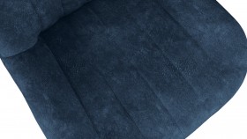 Стул «Марвел» К3 Исп. 2 Черный муар/Микровелюр Wellmart Blue в Красноярске - krasnoyarsk.katalogmebeli.com | фото 3